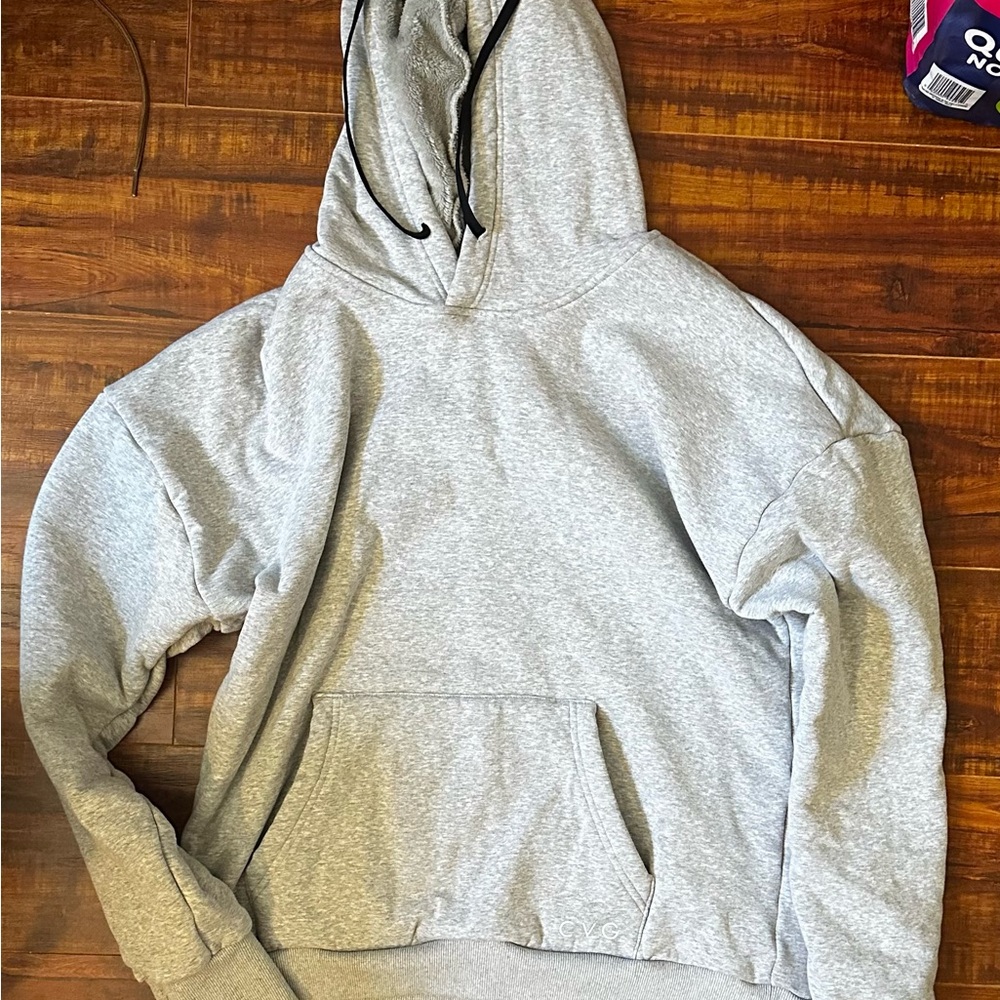 CVG Gray and Black fleece hoodies